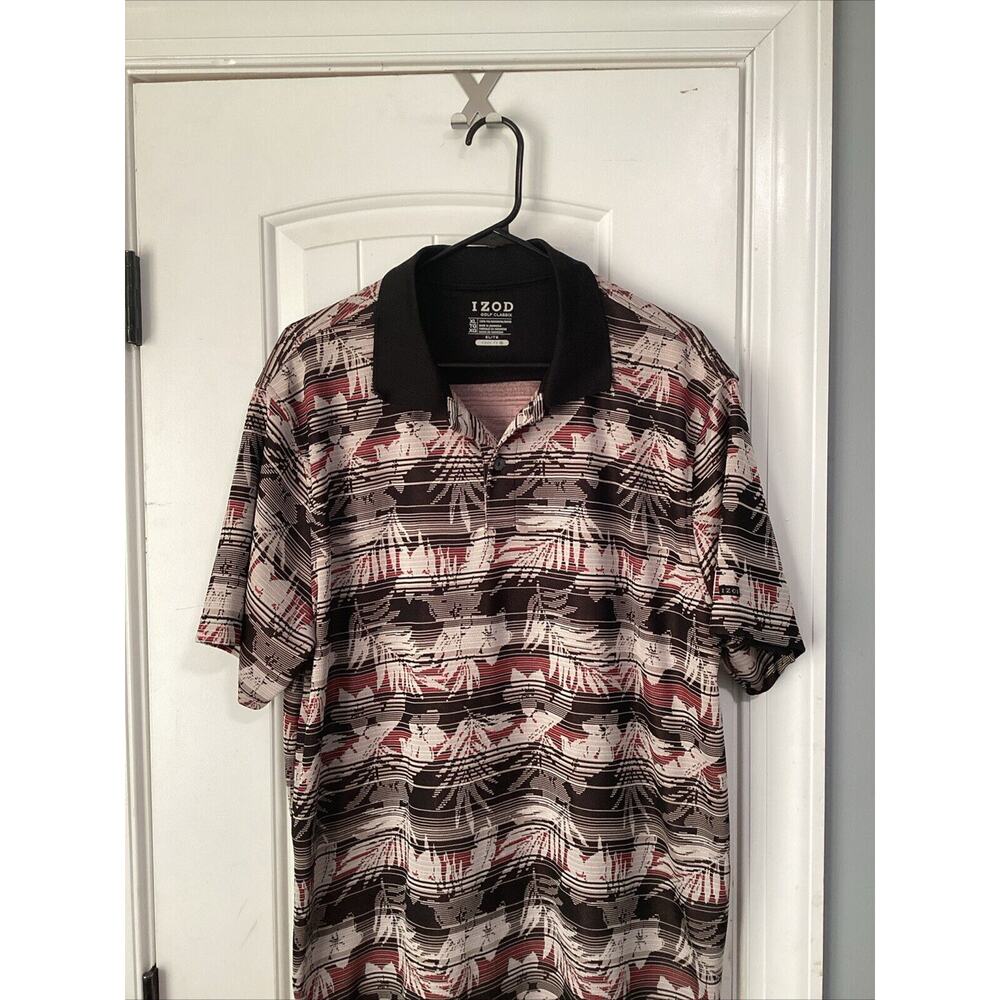 Izod Golf Classix Polo Shirt Elite Cool FX Mens Size XL‎ TG